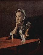 John Singleton Copley Mrs. Humphrey Devereux, oil on canvas painting by John Singleton Copley, painting